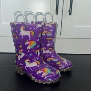 Girls rain boots